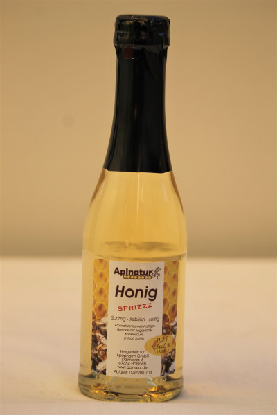 Honig Sprizzz 0,2 L Flasche Honig trifft Wein