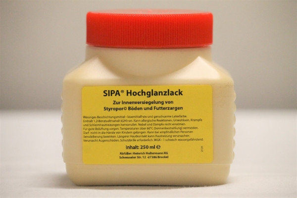 Hochglanzlack 250 ml zur Innenversiegelung Styropor