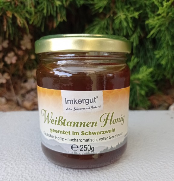 250g Glas Weißtannenhonig